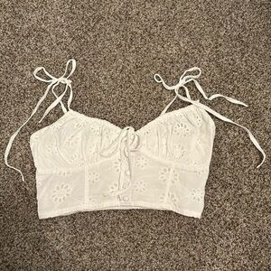 Princess Polly Lace Crop Top